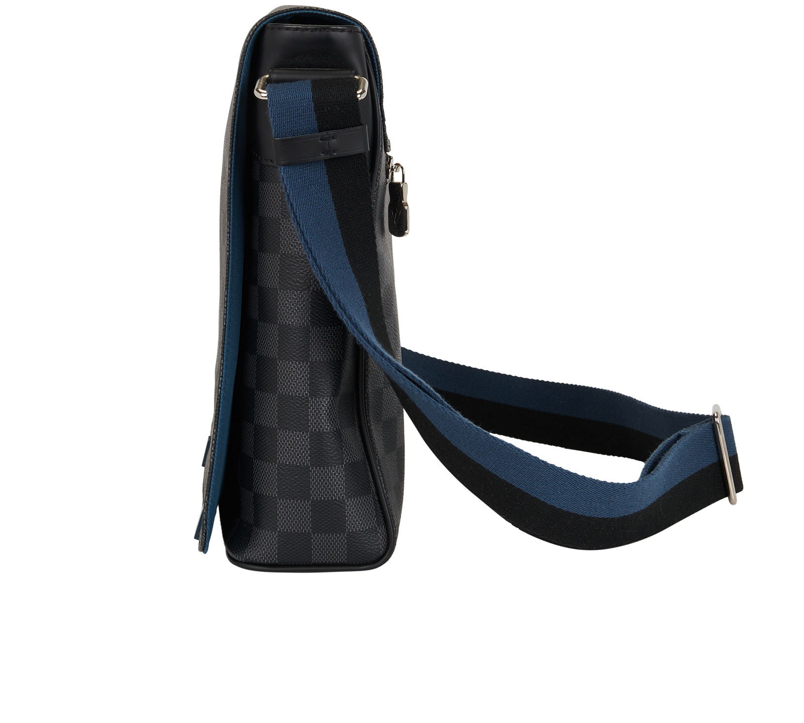 District MM, &pound;850, Handbags, Black/Grey, Canvas, Bottom view